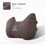 Nahast Autoistme Peatugi V&ouml;&ouml;toetuse Mugavus Kaelapadi Salong Volvo Rdesign V60 V40 XC90 S60 XC60 V50 S90 XC40 EX90 S80L jaoks