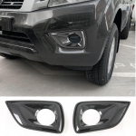 Nissan Navara NP300 2016-2025 jaoks S&uuml;sinikkiust Auto Eesmise Udutule Lambi Dekoratiivne Raam Kate Sisekujundus Kleebis Tarvikud NONE