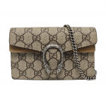 [Kasutatud] Gucci Dionysus GG Supreme Super Mini kott 'Beež' - V&auml;ga hea #VIVIC4 ONE SIZE