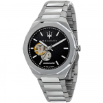 Maserati R8823142002 Automaatne Must T&auml;histega Meeste K&auml;ekell 42mm h&otilde;be