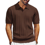 Meeste l&uuml;hikeste varrukatega kootud polos&auml;rk klassikalise sooniktekstuuriga, vabaaja kerge pullover igap&auml;evaseks kandmiseks XXL kohv