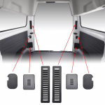 Auto tagaluugi D-piilari kattekate C-piilari tagatule juurdep&auml;&auml;sukatted Ford Transit Custom 2012-2023 Siseosa asendusosad 6pcs