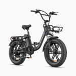ENGWE L20 Boost Elektrijalgratas 250W 75Nm P&ouml;&ouml;rdemomendi andur 48V 13Ah 25km/h 20x4.0 7 K&auml;iguga Amordiga Elektrijalgratas E-bike L20 Boost-BK-250W48V13Ah-YY