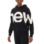 New Balance Hupparid Unisex Must Kapuutsiga M&otilde;&otilde;dukas Tavaline UT23504-BK U1