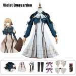 Moodne Violet Evergarden Cosplay Kost&uuml;&uuml;m &Uuml;htne Komplekt Naistele/t&uuml;drukutele Fullset,XXXL black