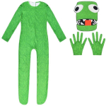 V&auml;rviline Roblox Rainbow Friends Halloweeni riietus lastele 150cm green