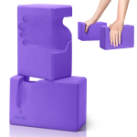 Yes4All Joogaplokid Plokid Tarvikud Mugav Randmetoetusseade Unisex EVA Vahtplokid Haardej&otilde;ud Tasakaalustatud Fitnessi ja Treeningu jaoks Push-Up
