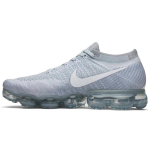 Nike VaporMax Flyknit Kerged Madalad Jooksusaapad Meeste Hall Valge 849558-004 39 valge