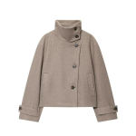 Euroopa, Ameerika 2026 s&uuml;gismoe uus toode p&uuml;stkraega trendikas temperamentne trenchcoat XS gray