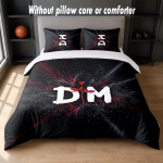 Depeche Mode Disain Voodi Voodipesu Komplekt 1 Tekikott + 2 Padjap&uuml;&uuml;ri Pehme Hingav Kodune Voodipesu 140cm*210cm