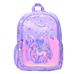 Smiggle S&auml;delev &Uuml;kssarvikuga Seljakott Lastele Armas Multikakujuline Koolikott Uue Aasta Kingitus Glossy wings unicorn large school bag (42*30cm)