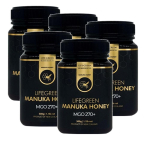 Lifegreen Manuka mesi Uus-Meremaa Manuka mesi MGO 270+ 5 tk 500g