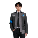 Detroit Become RK800 Connor cos Jakk Teise Dimensiooni &Uuml;likond Funktsionaalne Tuulekindel &Uuml;likond Jakk Lavapresentatsioon S gray