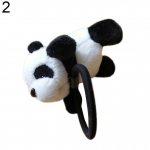 Kawaii Cartoon Panda juuksen&otilde;ela klambriga juukser&otilde;ngas elastne r&otilde;ngasn&ouml;&ouml;r naiste peakatted
