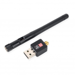 Traadita LAN-adapter &ouml;konoomne USB 150M 150mbps miniadapter 802.11b/n/g Wifi W/ 2dbi Antenn G9