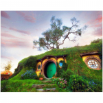 Teemantmaal Hobbit Village t&auml;isring puur Pulmakaunistus Ristpistes Teemanttikandid 20X30CM