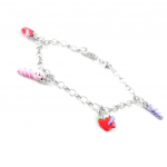 Suzette et Benjamin [H9142] - Bracelet Enfant 'Chenilles' multicolore S&B mitmev&auml;rviline