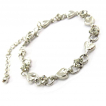 Les Tr&eacute;sors De Lily [J6853] - Bracelet Cr&eacute;ateur 'Sissi' blanc (love) valge