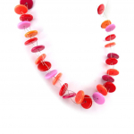 NOA [K0179] - disainerkaelakee 'Coloring' punane roosa punane