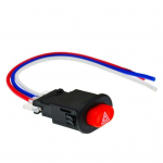 Mootorratta ohutulede l&uuml;liti Kahekordne hoiatustulede avariisignaali juhtmed