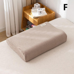 1 tk t&otilde;mblukuga puuvillane padjap&uuml;&uuml;r, lateksist padjap&uuml;&uuml;r Contour Memory Foam tagasil&ouml;&ouml;giga padjap&uuml;&uuml;r S