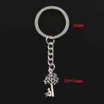 Moodne 30 mm v&otilde;tmehoidja metallist v&otilde;tmehoidja v&otilde;tmehoidja ehted antiikne h&otilde;bedase v&auml;rviga kaetud Newton Tree gravity 25x14 mm ripats h&otilde;be