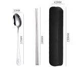 Hiina metallist s&ouml;&ouml;gipulgad 304 roostevabast terasest s&ouml;&ouml;gipulgad Kaasaskantavad reisipulgad Sushi Hash korduvkasutatavad toidupulgad 1Pcs roosa