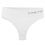 FINETOO Lingerie M-2XL Bodyshaper Gstring alusp&uuml;ksid K&otilde;rge v&ouml;&ouml;kohaga &otilde;mblusteta k&otilde;hukontrolli alusp&uuml;ksid vormivad aluspesu Naiste stringid alusp&uuml;ksid XL-2XL valge