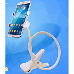 360 p&ouml;&ouml;rleva painduva k&auml;ega telefonihoidja lauavoodi laisk tahvelarvuti klambriga kinnitusklamber mobiilse aluse tugi 73 cm valge