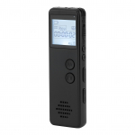 Digitaalne helisalvesti H&auml;&auml;laktiveeritav salvesti M&uuml;rasummutus MP3-m&auml;ngija Salvestamine 10h 16 GB must