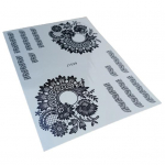 Mitte&auml;rritav Eemaldatav Isekleepuv 5 must