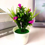 Kunstlik potitaim 5 tk V&auml;ikesed Calla Lily lilled Kodutoa kaunistus kollane