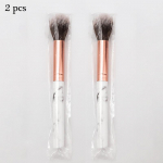 2 tk Marble p&otilde;sepuna pintsel kontuuri esilet&otilde;stev puuder meigipintsel Beauty Tool 2pcs valge