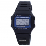 Casio digitaalne kvartsalarm Chrono illuminator F-105W-1ADF F105W-1ADF meeste k&auml;ekell hall