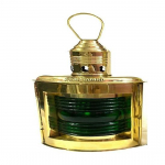 Brass Designer Oil Lantern Messingist ja klaasist &otilde;lilamp (10 tolli)