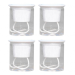 4 komplekti kahekihiline lilleistutusmasin, isemimuv, vastupidav automaatne h&uuml;dropooniline mahlakate pottide konteiner S