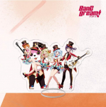 Anime Akr&uuml;&uuml;lstatiiv Action Figuurim&auml;nguasi BangG Dream PVC Laser Lauaarvuti Toyama Kasumi Hanazono Tae Ushigome Rimi Statiivi mudel