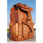 16-tolline uus k&auml;sitsi valmistatud nahast vintage s&uuml;learvuti seljakott seljakoti kott 16X9X7 pruun