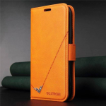 Flip Preventionv rahakoti&uuml;mbris iPhone 12 Pro Max 12mini 11pro Se2020 X Xs Xr Xsmax 8 8plus 7 7plus 6s nahast uus moodne &uuml;mbris iPhone 6 oranž