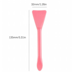 Silikoonmaski pintsel Puhastav n&auml;gu Kandke mudakile N&auml;omaski pintsel Spetsiaalne pintsel roosa