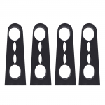 Ukseluku puhver Benz Smart Fortwo Forfour 453 Ratling STOP helikindel Screaks kurt h&uuml;lge sisemuse heliisolatsioon must