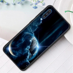 Silikoonist telefoni&uuml;mbris Samsung Galaxy A50 A70 A10 A20e A30 A40 A20s A10s A10e A80 A90 A60 A30s kaanega Shell Earth Moon Planet For Samsung A10