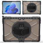 Korpus Microsoft Surface Pro 9 jaoks, Surface Pro p&ouml;&ouml;rlev kate 9 8 7 6 5 4 K&auml;e rihm KickStand kate Surface GO2 Go3 jaoks Surface Pro 7 tumepruun v&auml;rv