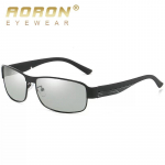 AORON Men Mood Driving Glasses Pimestamisvastased Fotokroomsed polariseeritud p&auml;ikeseprillid must