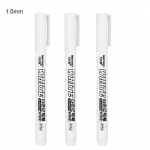Geelpliiats kangale puidust nahast marker valge marker pliiats alkoholiv&auml;rv &otilde;line veekindel rehvide maalimise grafiti pliiatsid 1 mm 3pcs