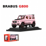 1/32 Scale Benz G800 Diecast automudeli m&auml;nguasi, tagasit&otilde;mmatav m&auml;nguasi koos heli ja valgusega lastele V&auml;ikelaste poiste t&uuml;drukute kingituste kollektsioon 1/32-17.5x7.3x7.3cm roosa