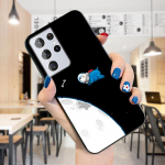 Armas multikas t&auml;histaeva planeet Astronaut Kosmosekoer Kuu Girl Case Redmi 10