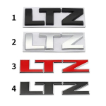 3D metallist autokleebis LTZ embleemi m&auml;rgi kleebised Chevrolet Silverado Cruze Spark Aveo Orlando Malibu purjele Lacetti Captiva Epica 4