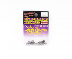 Boggy Split Ring must, tavaline suurus 2 50 naela 20 / pakk (1526)