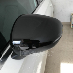 2pcs Replace Side Mirror Cover Caps for Mercedes Benz W177 A CLA Class C118 V177  Sedan rearview black